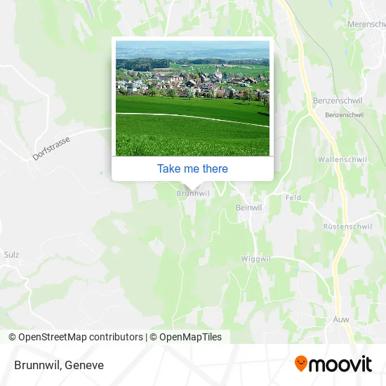 Brunnwil map
