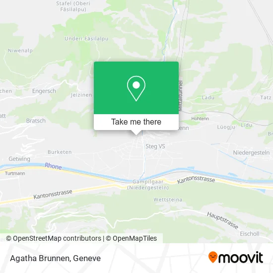 Agatha Brunnen map