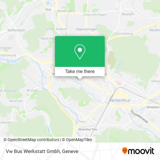 Vw Bus Werkstatt Gmbh map