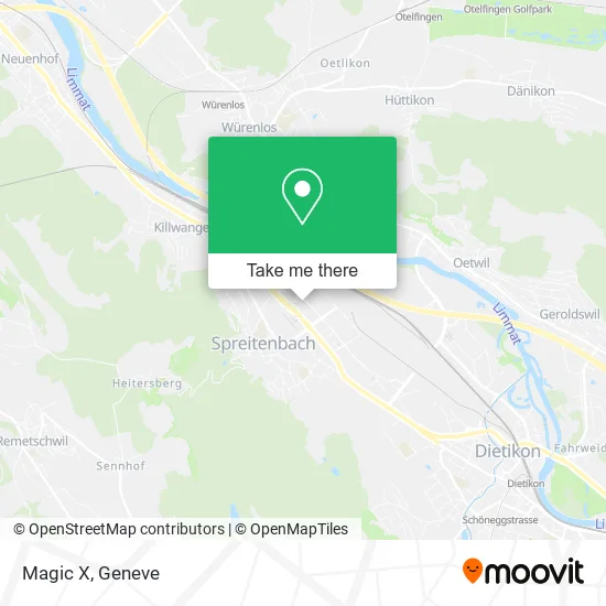 Magic X map