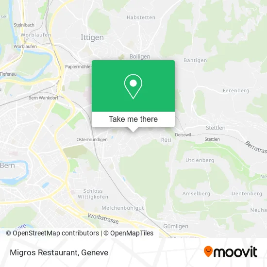 Migros Restaurant map