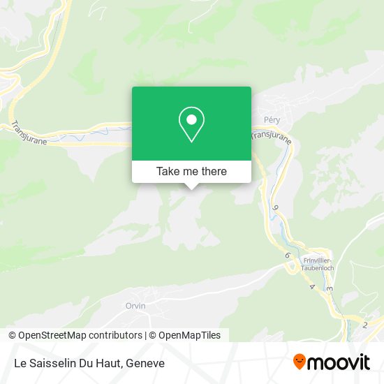 Le Saisselin Du Haut map