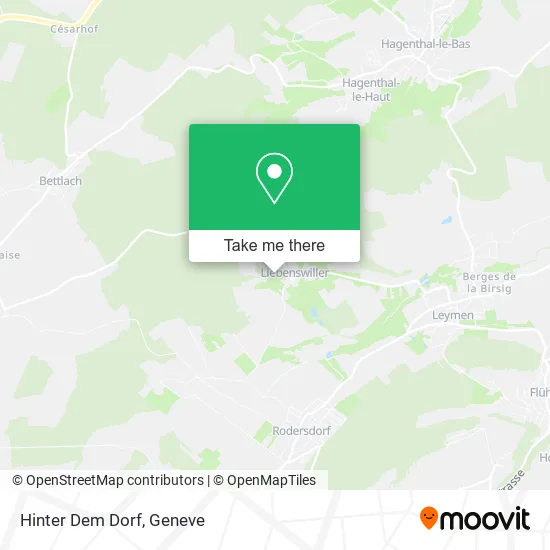 Hinter Dem Dorf map