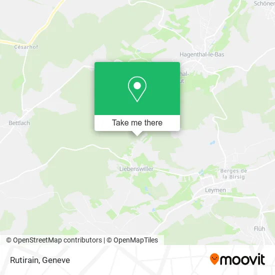 Rutirain map