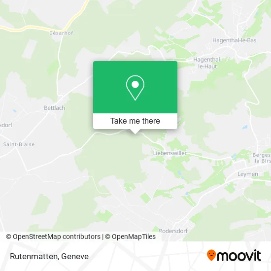 Rutenmatten map