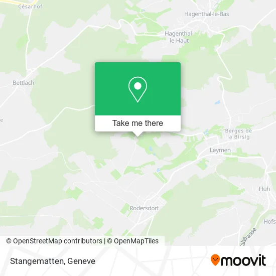Stangematten map