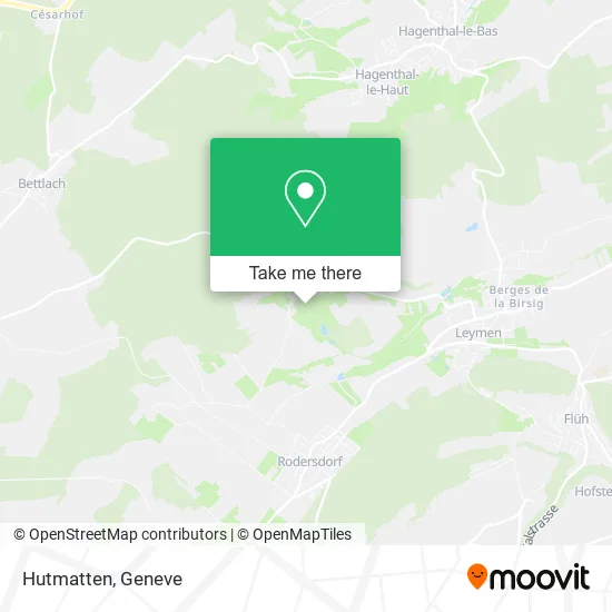 Hutmatten map