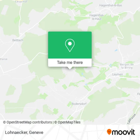 Lohnaecker map
