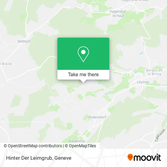 Hinter Der Leimgrub map