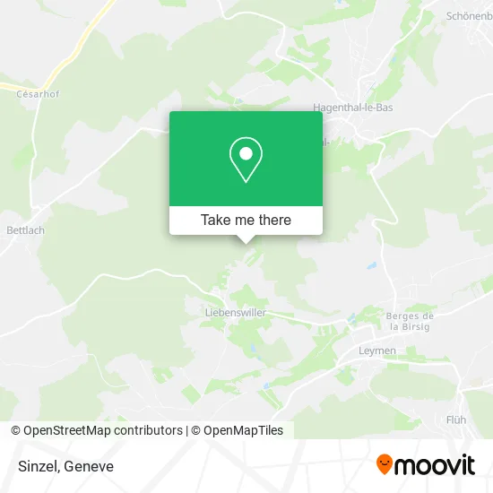 Sinzel map