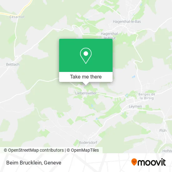 Beim Brucklein map