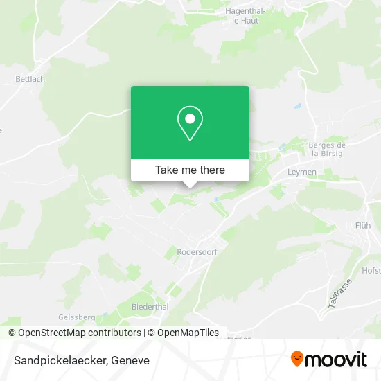 Sandpickelaecker map