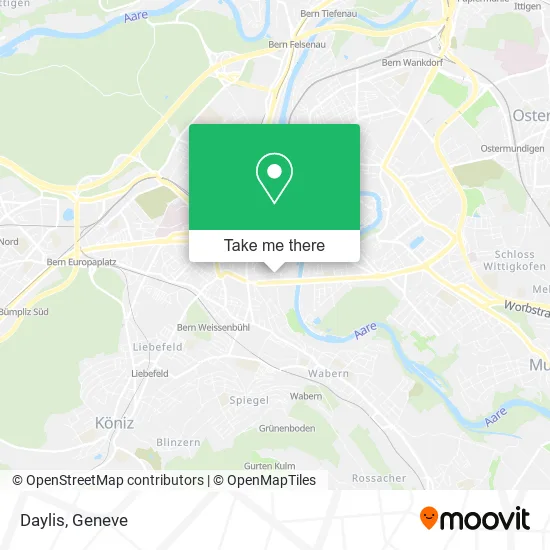 Daylis map