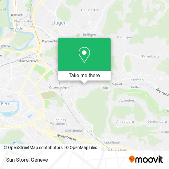 Sun Store map