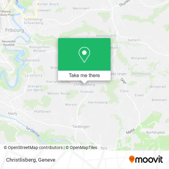 Christlisberg map
