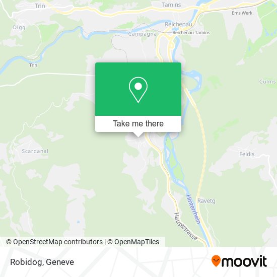 Robidog map