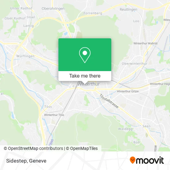 Sidestep map