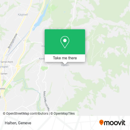 Halten map