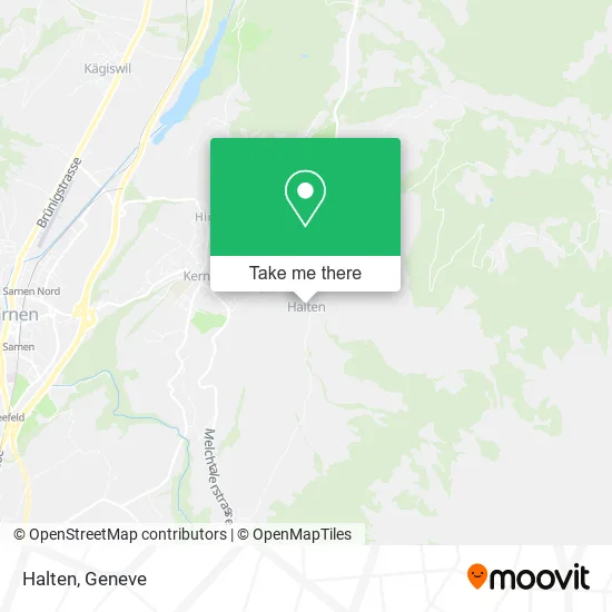 Halten map
