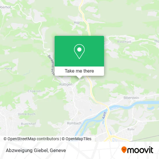 Abzweigung Giebel map