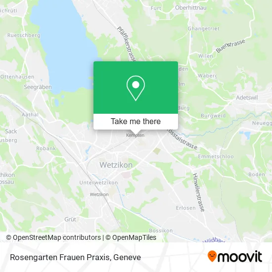 Rosengarten Frauen Praxis map