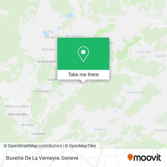 Buvette De La Verneyre map