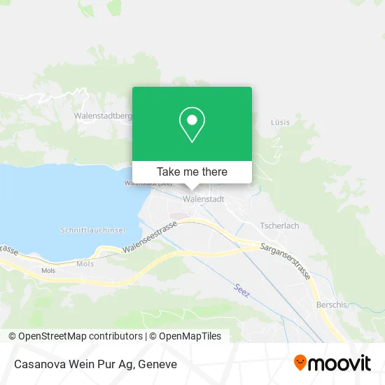 Casanova Wein Pur Ag map