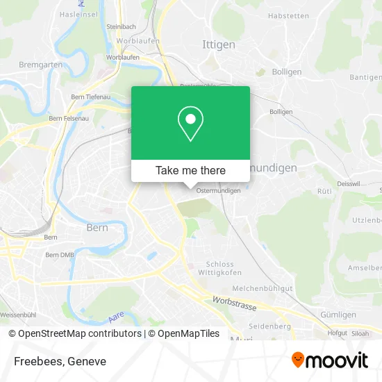 Freebees map