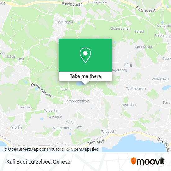 Kafi Badi Lützelsee map