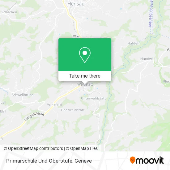Primarschule Und Oberstufe map