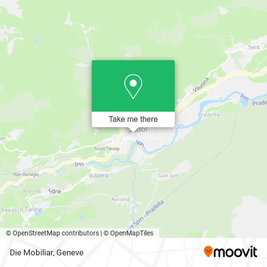 Die Mobiliar map