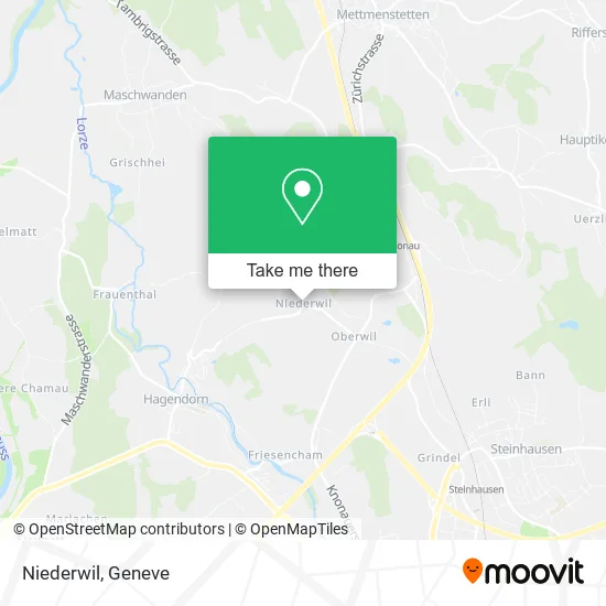 Niederwil map