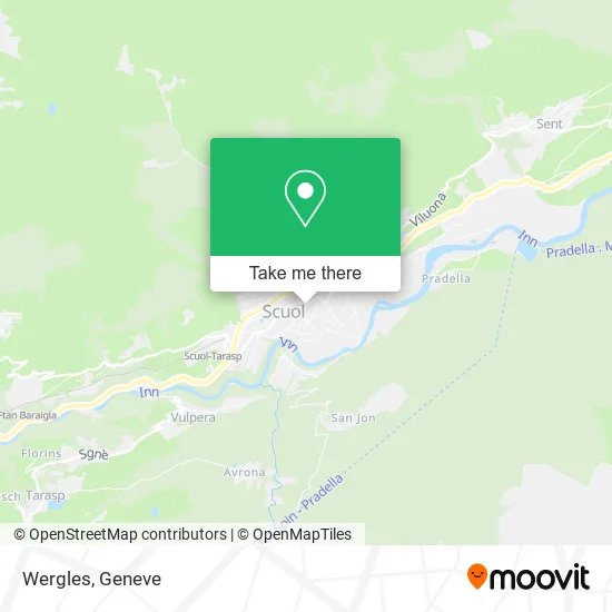 Wergles map