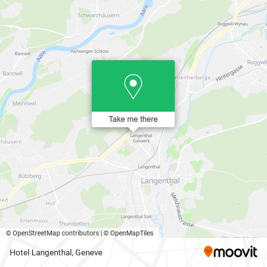 Hotel Langenthal plan