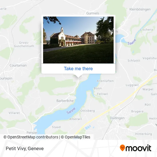 Petit Vivy map
