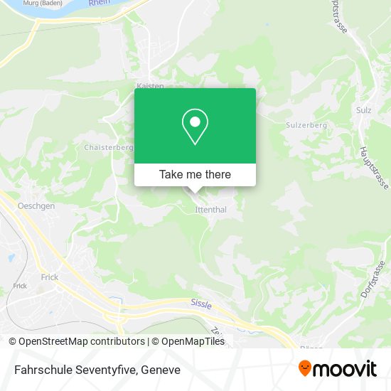 Fahrschule Seventyfive map