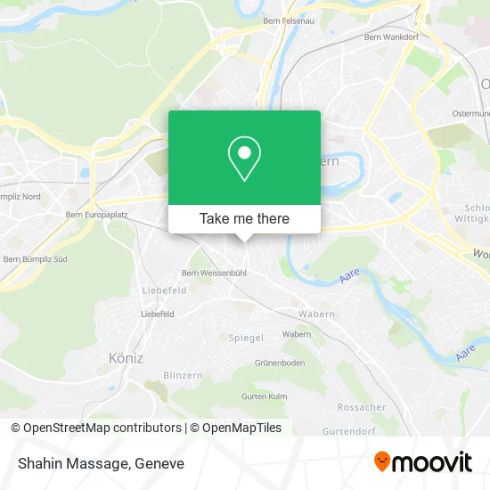 Shahin Massage map