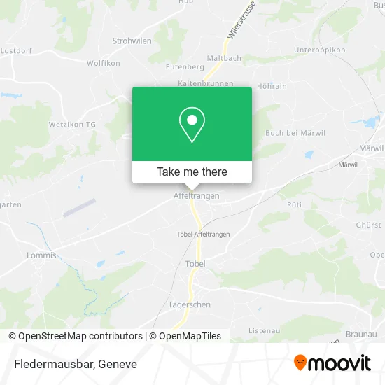 Fledermausbar map