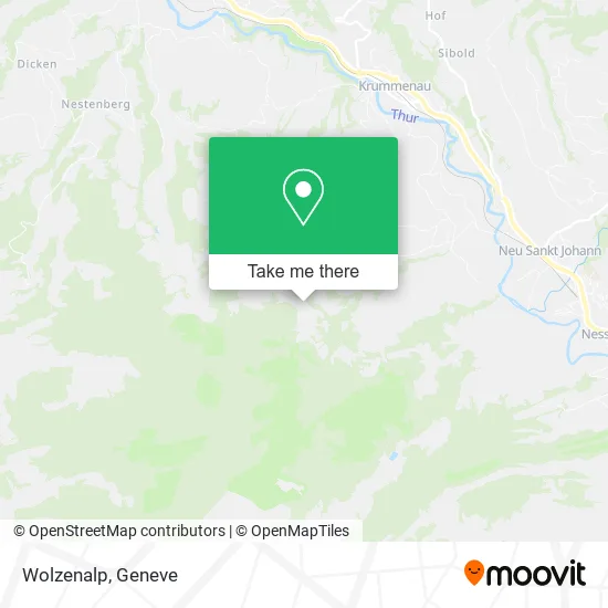 Wolzenalp map