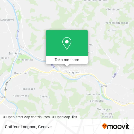 Coiffeur Langnau map