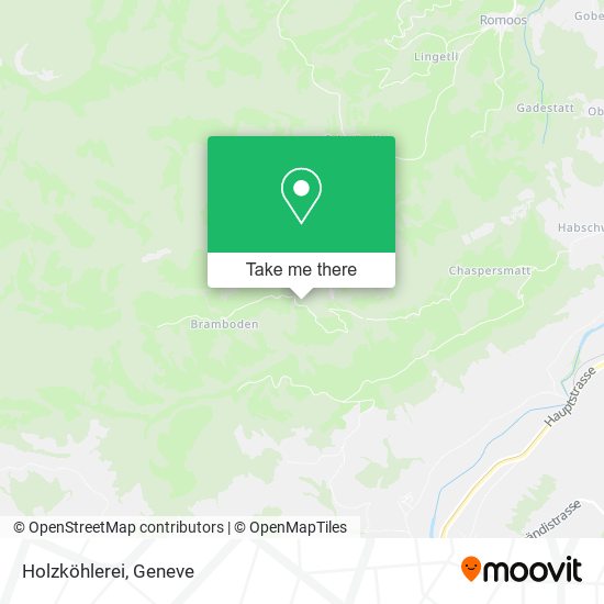 Holzköhlerei map