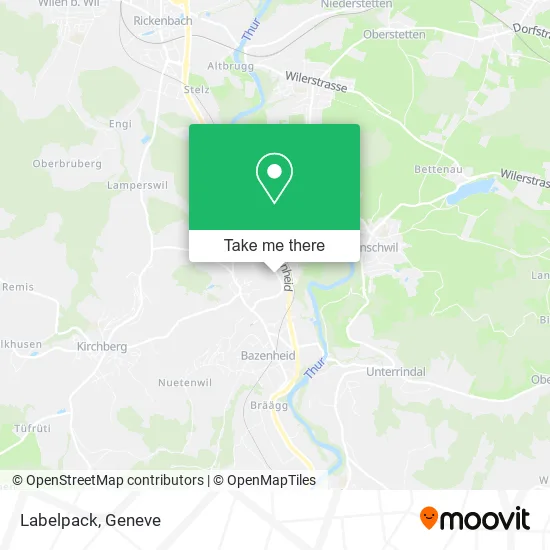 Labelpack map
