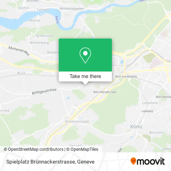 Spielplatz Brünnackerstrasse plan