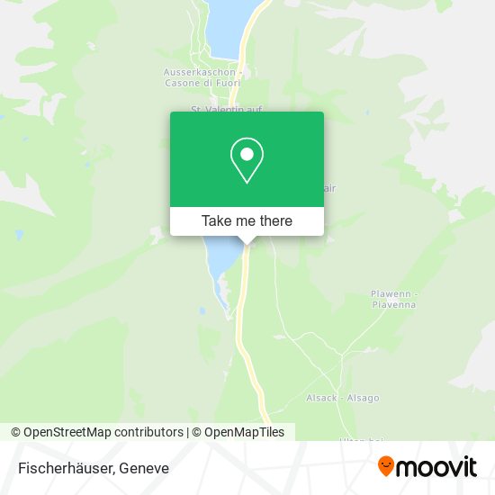 Fischerhäuser map