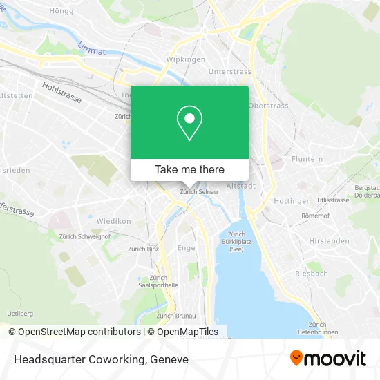 Headsquarter Coworking map