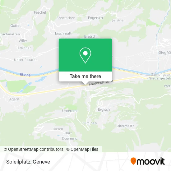 Soleilplatz map