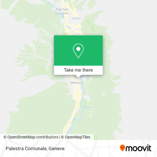 Palestra Comunale map