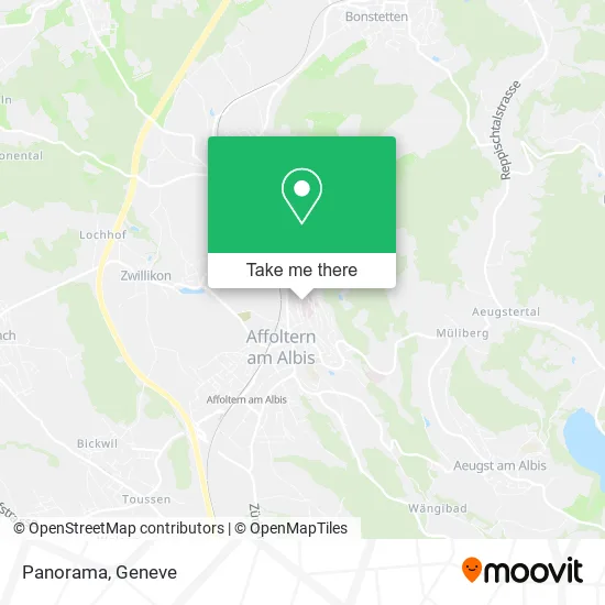 Panorama map