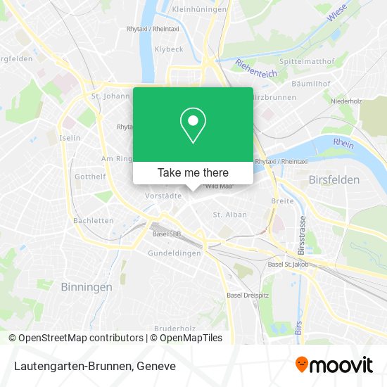 Lautengarten-Brunnen map