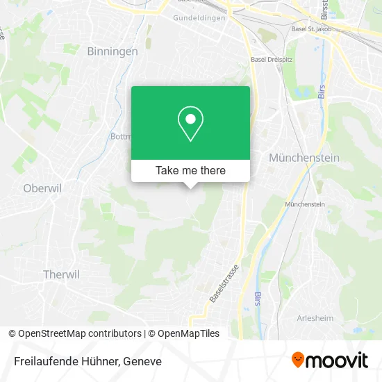 Freilaufende Hühner map